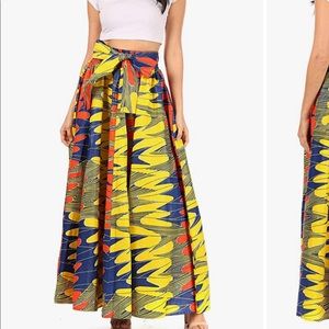 NWT Sakkas Asma Adjustable Strap Maxi Skirt